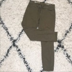 Madewell Skinny Ankle Jeans Size 28